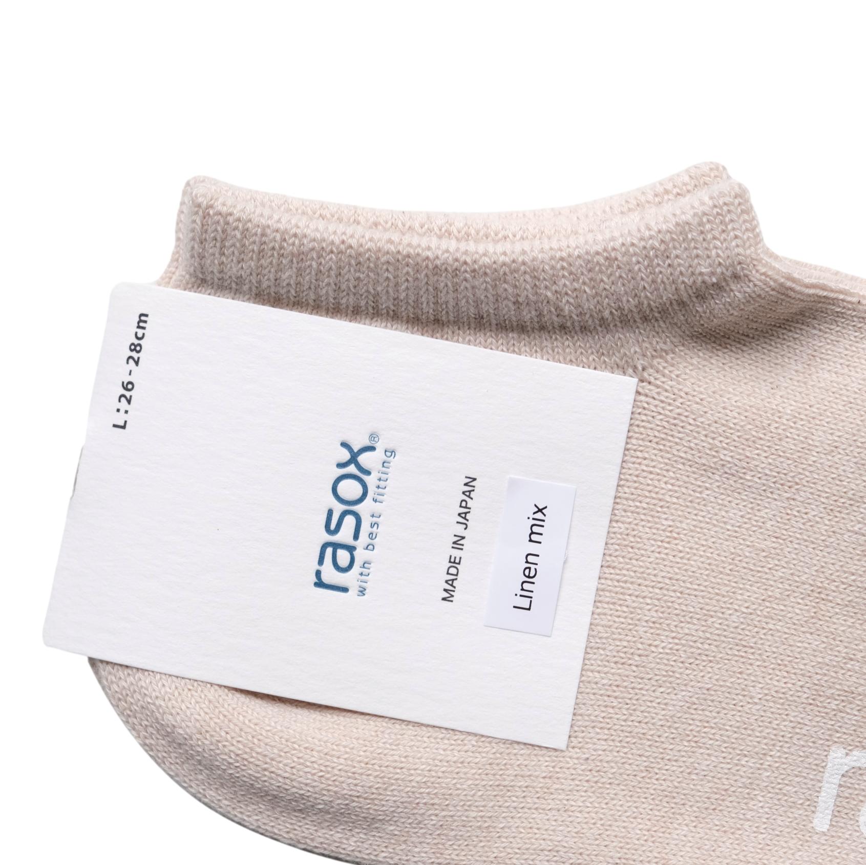 Rasox Cotton x Linen Ankle Socks