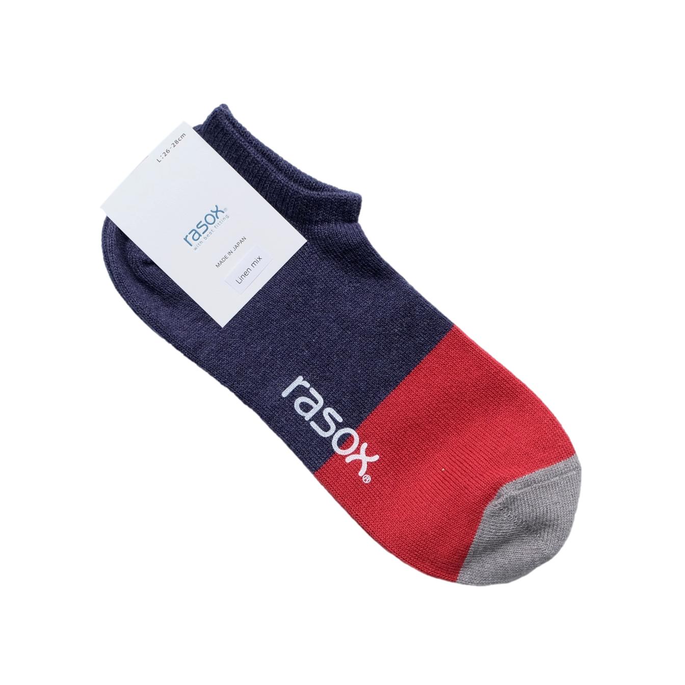 Rasox Cotton x Linen Ankle Socks