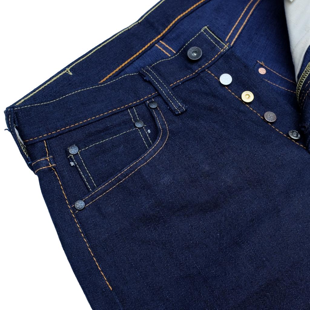 OD+SJ 17oz. "Wagami" Natural Indigo Selvedge Jeans (Comfort Tapered) - Okayama Denim Jeans - Selvedge