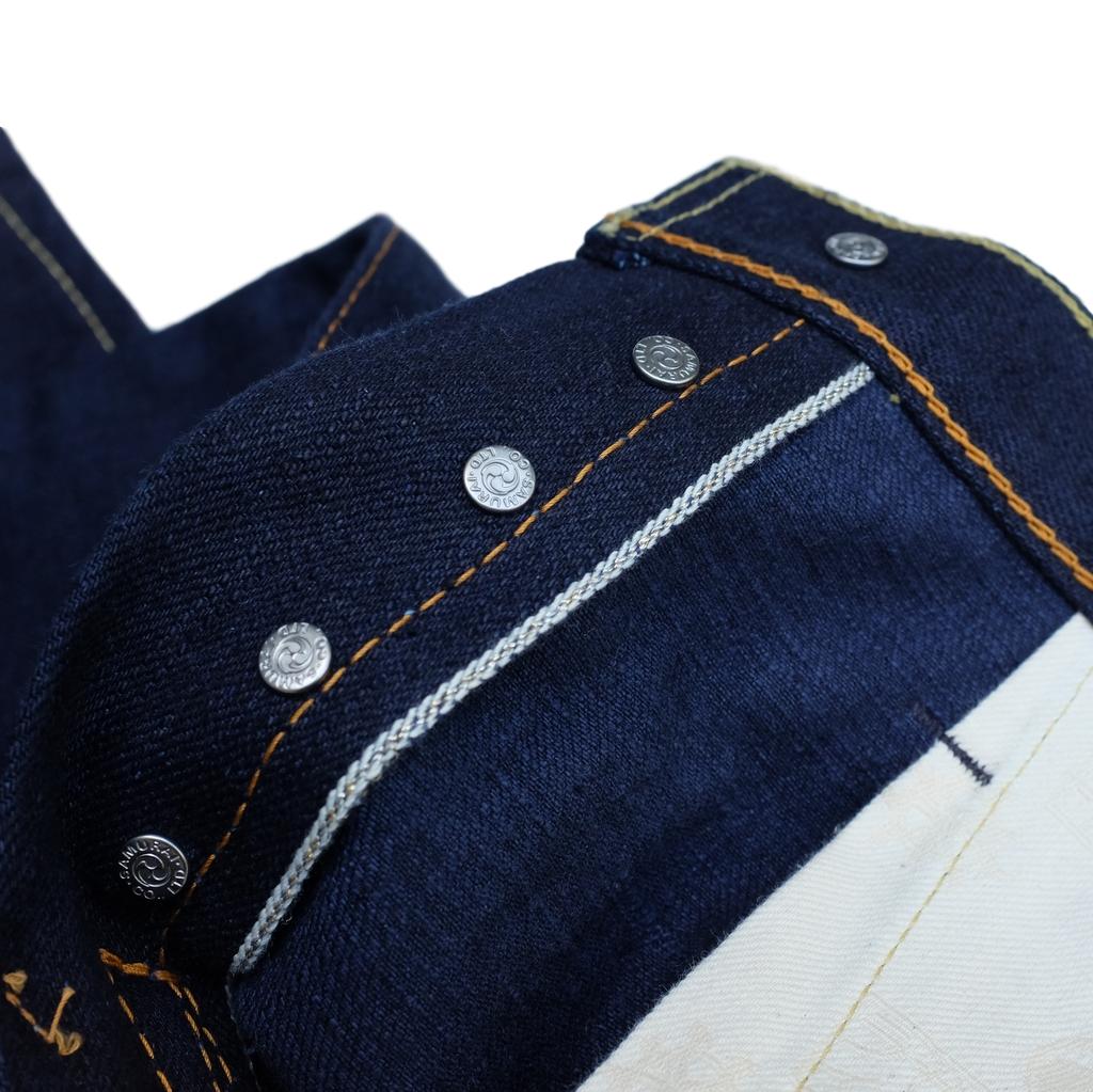 OD+SJ 17oz. "Wagami" Natural Indigo Selvedge Jeans (Comfort Tapered) - Okayama Denim Jeans - Selvedge