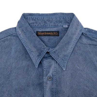 Fullcount Old Japanese Twill Work Shirt (Blue)