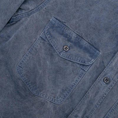 Fullcount Old Japanese Twill Work Shirt (Blue)