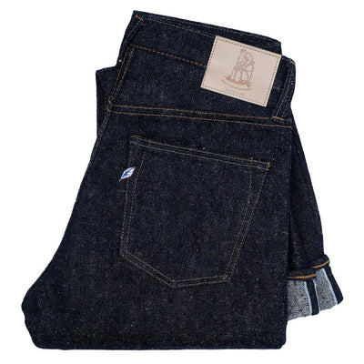 Pure Blue Japan SR-019 (Relaxed Tapered) - Okayama Denim Jeans - Selvedge
