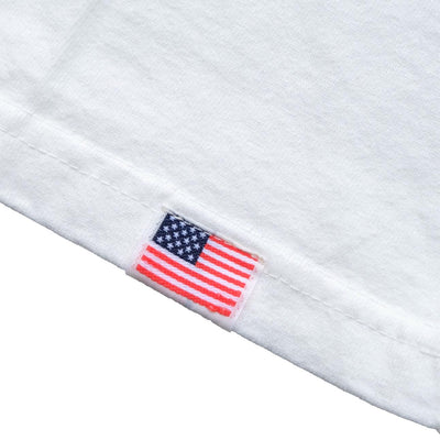 Studio D'Artisan Selvedge Denim Pocket Tee (White)