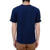 OD+LW Random Broad Stitch Indigo Dyed Classic Tee - Okayama Denim T-Shirts - Selvedge