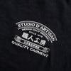 Studio D'Artisan "Craftsman Workshop" Indigo Logo Print Tee