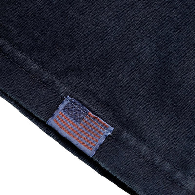Studio D'Artisan "Craftsman Workshop" Indigo Logo Print Tee