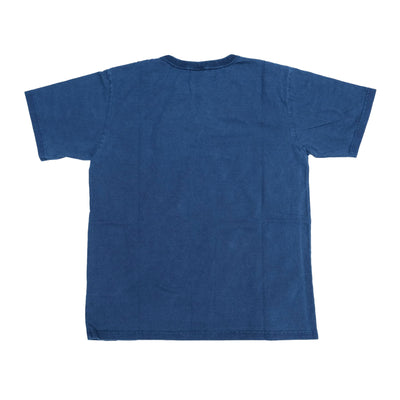 Studio D'Artisan "Japan" Light Indigo Logo Print Tee