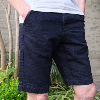Japan Blue Washi Denim Shorts Okayama Denim
