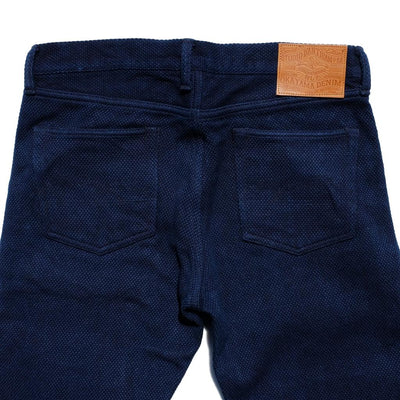 Studio D'Artisan "Kasezome" Indigo Sashiko Selvedge Pants (Relax Tapered) - Okayama Denim Pants - Selvedge