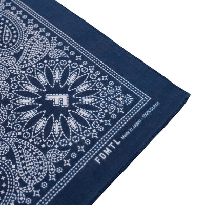 FDMTL Paisley Bandana (Indigo)