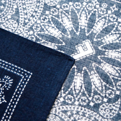 FDMTL Paisley Bandana (Indigo)