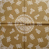 FDMTL Paisley Bandana (Mustard)