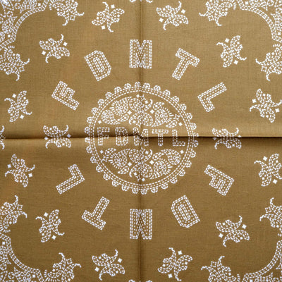 FDMTL Paisley Bandana (Mustard)