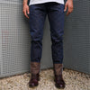 Pure Blue Japan KSAI-013 17.5oz. Natural Indigo x Kakishibu Selvedge Jeans (Slim Tapered)
