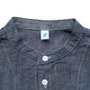 Pure Blue Japan 6oz. Selvedge Chambray Band Collar Shirt