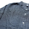 Pure Blue Japan 6oz. Selvedge Chambray Band Collar Shirt