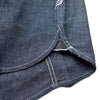 Pure Blue Japan 6oz. Selvedge Chambray Band Collar Shirt