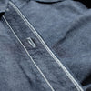 Pure Blue Japan 6oz. Selvedge Chambray Band Collar Shirt