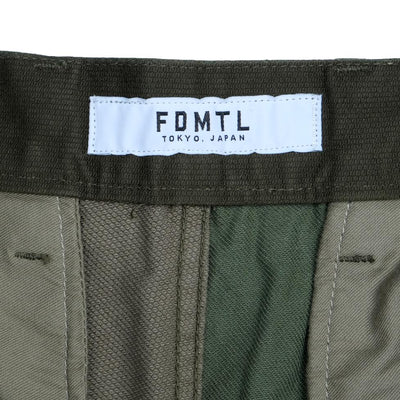 FDMTL Khaki Patchwork Shorts