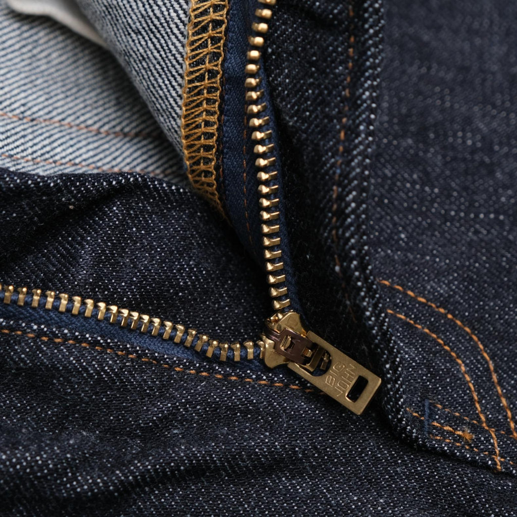 Big John 17oz. Heavy Gauge Selvedge Jeans (Regular Straight) - Okayama Denim