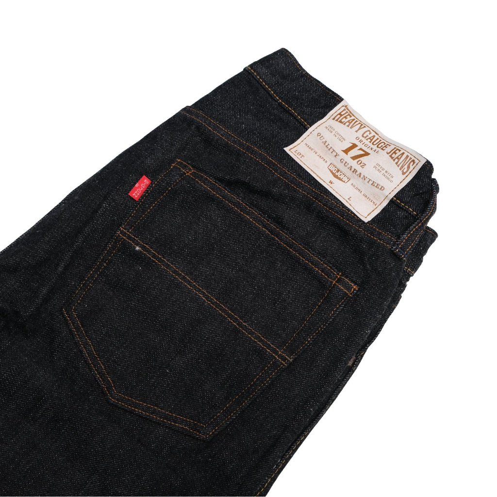 Big John 17oz. Heavy Gauge Selvedge Jeans (Regular Straight) - Okayama Denim