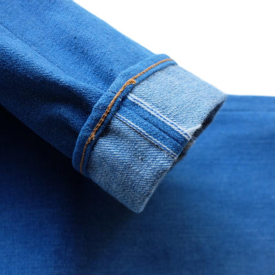 Pure Blue Japan BG-019 14.5oz. "Blue Gray" Selvedge Jeans (Relaxed Tapered)