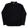Pure Blue Japan Black Jacquard Patchwork Shirt