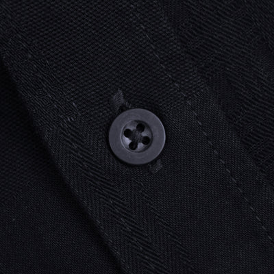 Pure Blue Japan Indigo Jacquard Patchwork Shirt