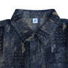 Pure Blue Japan Indigo Jacquard Boro Shirt