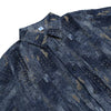 Pure Blue Japan Indigo Jacquard Boro Shirt