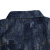 Pure Blue Japan Indigo Jacquard Boro Shirt