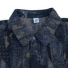 Pure Blue Japan Indigo Jacquard Boro Western Shirt