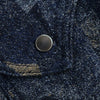Pure Blue Japan Indigo Jacquard Boro Western Shirt