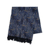 Pure Blue Japan Indigo Jacquard Boro Scarf