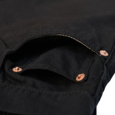 Fullcount Black Dobby Cloth Pants