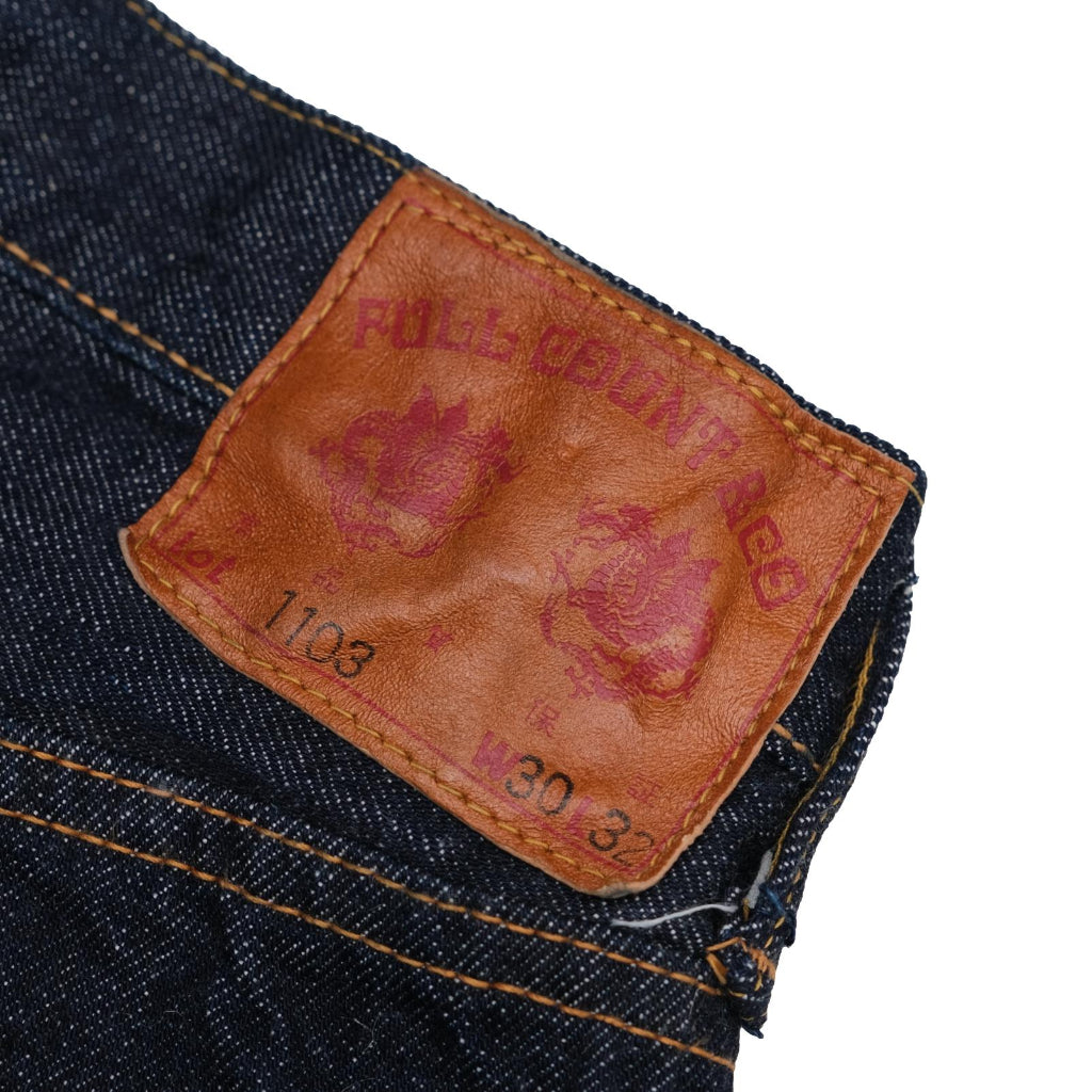Fullcount 1103 "Clean Straight" Selvedge Jeans