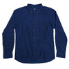 Momotaro Indigo Dyed Floral Jacquard Shirt