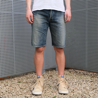 Studio D'Artisan "1950s" Distressed Selvedge Shorts