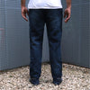 Studio D'Artisan Distressed Indigo Sashiko Pants (Slim Tapered)