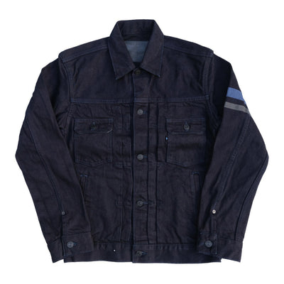 Momotaro 2105IBSP-3 Indigo x Black Type II Selvedge Jacket