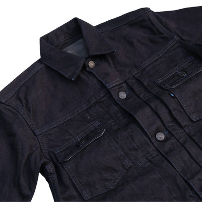 Momotaro 2105IBSP-3 Indigo x Black Type II Selvedge Jacket