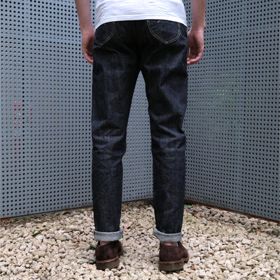 Studio D'Artisan 14oz. "Western" Selvedge Jeans (Relax Tapered)