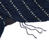 Samurai Jeans SSS-SHR01 Indigo x Black "Shuriken" Wabash Stripe Shirt