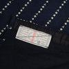 Samurai Jeans SSS-SHR01 Indigo x Black "Shuriken" Wabash Stripe Shirt