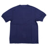 Loop & Weft Combed Yarn High Gauge Pile Crewneck Tee (Navy)