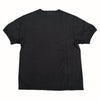 Loop & Weft Combed Yarn High Gauge Pile Crewneck Tee (Black)