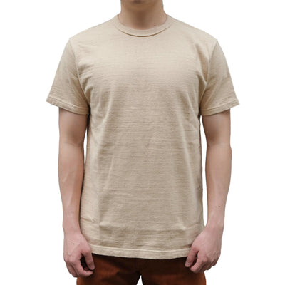 Samurai Jeans SJST-SC01 Organic Cotton Crewneck Tee (Light Chestnut)