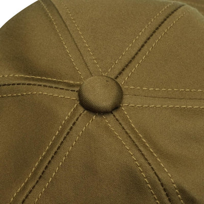 The Factory Made Giza Moleskin 6-Panel Cap (Khaki)