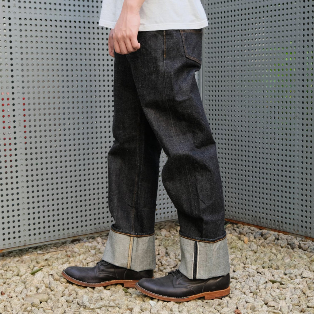 Big John 17oz. Heavy Gauge Selvedge Jeans (Regular Straight) - Okayama Denim